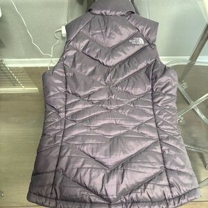 The North Face Charcoal Puffer vest